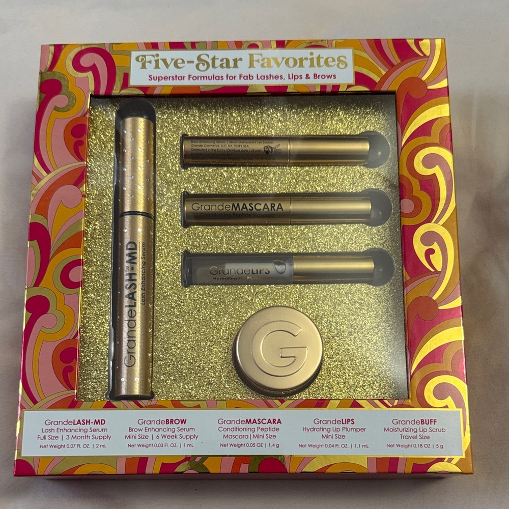 Grande Cosmetics Five-Star Favorites Set